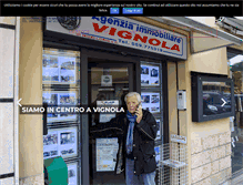 Tablet Screenshot of immobiliarevignola.it